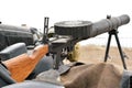 Old Machine Gun Royalty Free Stock Photo