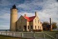 The Old Mackinac Point Lighthouse Royalty Free Stock Photo