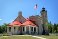 Old Mackinac Point Lighthouse Royalty Free Stock Photo