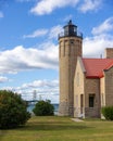 Old Mackinac Point Lighthouse Royalty Free Stock Photo