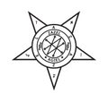 Pentagram Of Azazel - Black Magic sigil