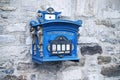 Old mailbox with the lettering in German Royalty Free Stock Photo