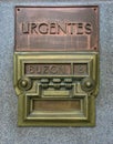 Old Mailbox in Madrid, Spain