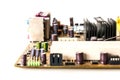 Old mainboard Royalty Free Stock Photo