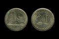 Old Malasia Coin 1982 Royalty Free Stock Photo