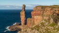 The Old Man of Hoy, sea stack on the island of Hoy Royalty Free Stock Photo