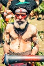 Old man in Papua New Guinea