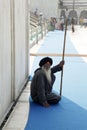 Old man Sikh, New Delhi, India Royalty Free Stock Photo