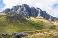 Old Man of Storr cliffs in the Isle of Skye in Scotland