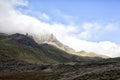 The Old Man of Storr on the Isle of Skye in the Highlands of Scotland Royalty Free Stock Photo