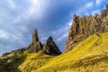 The Old Man Of Storr on the Isle of Skye during sunrise Royalty Free Stock Photo