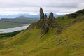 Old man of Storr in Scotland Royalty Free Stock Photo