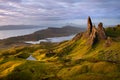 Old Man of Storr sunrise, Isle of Skye, Scotland, UK. Royalty Free Stock Photo