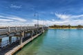 Old Mandurah Bridge Royalty Free Stock Photo