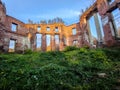 Old manor Petrovskoe Alabino Royalty Free Stock Photo