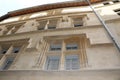 Old mansion in the city of Nimes Royalty Free Stock Photo