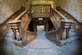 Old mansion staircase Royalty Free Stock Photo