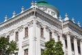 The old mansion of the 18th century - the Pashkov House. Currently, the Russian State Library in Moscow Royalty Free Stock Photo