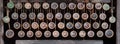 Old Manual Typewriter Keyboard