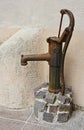 Old manual water pump