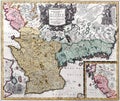 Old map Royalty Free Stock Photo