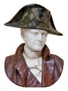 Old marble bust of Napoleon Royalty Free Stock Photo