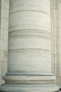 Old marble column