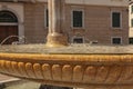 Old marble fountain in Treviso 3 Royalty Free Stock Photo