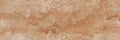 Old marble light brown scratched panoramic banner clay or ground marble design