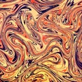 Marbled paper texture. Artistic ebru paper decorative ornament.