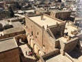 Walking times in the streets of old Mardin Midyat in spring Royalty Free Stock Photo