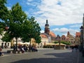 The Old Market in Cottbus