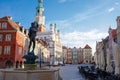 Old market main square in Poznan, Poland Royalty Free Stock Photo