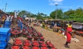 Old Market in Malindi town, Kenya Royalty Free Stock Photo