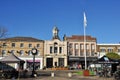 Old Market Place, Hitchin Royalty Free Stock Photo