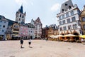 Old Market square in Trier, Germany Royalty Free Stock Photo