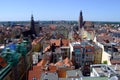 Old market in Wroclaw city