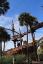 Pirate ship at Disney resort