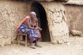 Old Masai woman