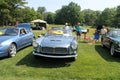 Old maserati in lineup Royalty Free Stock Photo