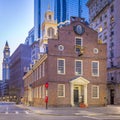 Old Massachusetts State House Royalty Free Stock Photo