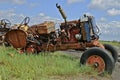 Old Massey Harris tractor