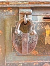 Old master key with Steel cabinet