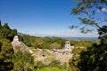 Old Mayan piramide, Palenque, Mexico