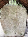 Old Mayan stone tablet from the site of Coba