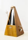 Old mechanical metronome Royalty Free Stock Photo