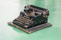 Old mechanical typewriter. Royalty Free Stock Photo