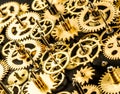 Old mechanism background Royalty Free Stock Photo