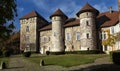 Old medielval castle of Thorens in Haute Savoie in France