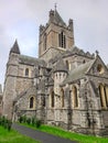 The Christ Church Cathedral in Dublin (Ireland) Royalty Free Stock Photo